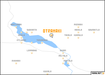 map of Otramäki