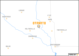 map of Otranto