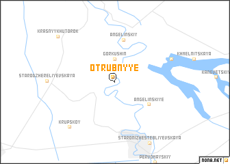map of Otrubnyye