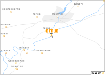 map of Otrub