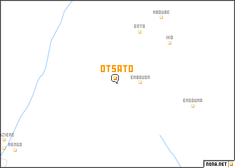 map of Otsato