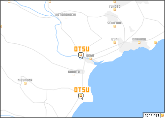 map of Ōtsu