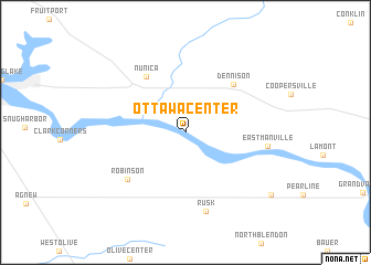 map of Ottawa Center