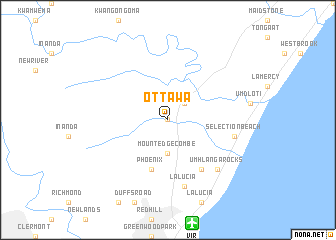 map of Ottawa