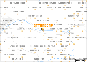 map of Ottendorf