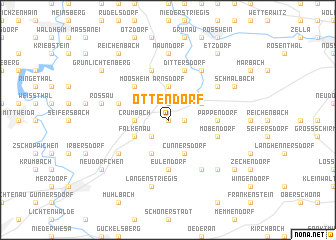 map of Ottendorf