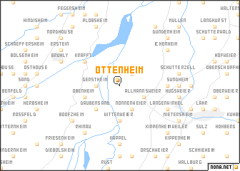 map of Ottenheim