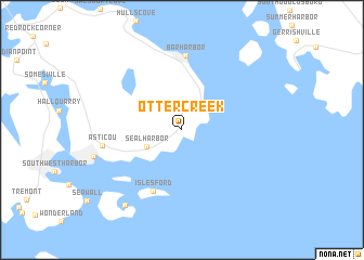 map of Otter Creek