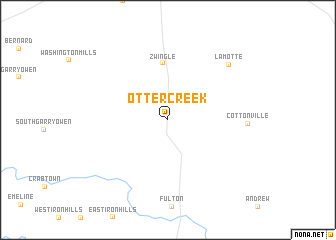 map of Otter Creek