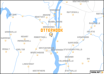 map of Otter Hook