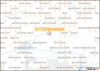 map of Ottershausen