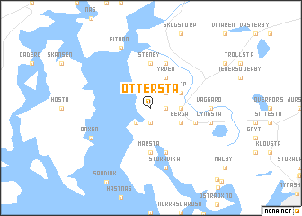 map of Ottersta
