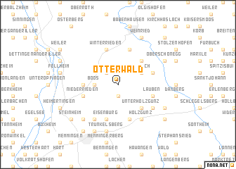 map of Otterwald