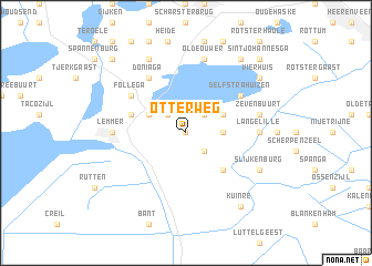 map of Otterweg