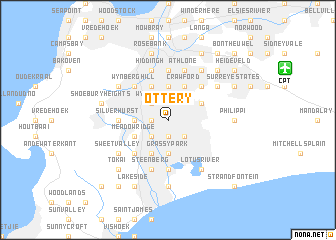 map of Ottery