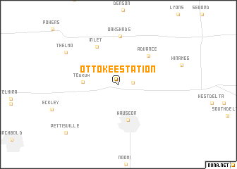 map of Ottokee Station