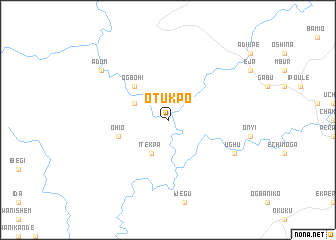 map of Otukpo