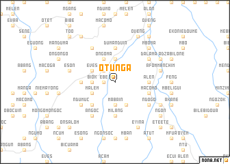 map of Otunga