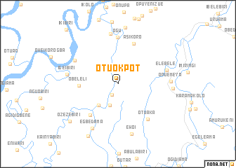 map of Otuokpot
