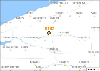 map of Otuz