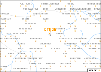 map of Ötvös