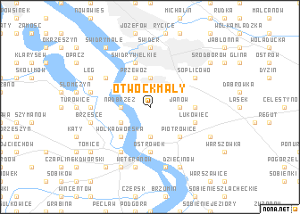 map of Otwock Mały