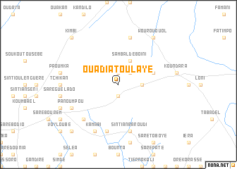 map of Ouadiatoulaye