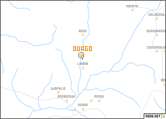 map of Ouago