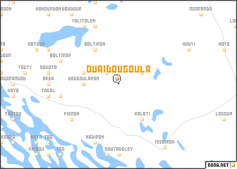 map of Ouaïdougoula