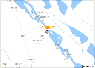 map of Ouaïmé