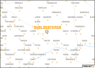 map of Oualogotenga