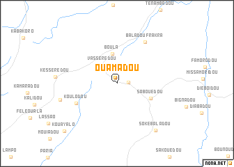 map of Ouamadou