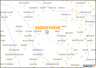 map of Ouaoufenrha