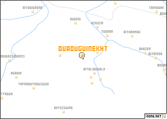 map of Ouaouguinekht