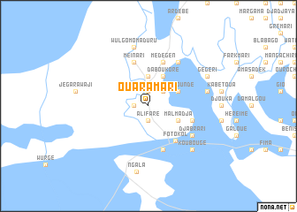 map of Ouaramari