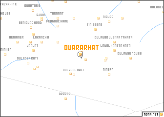 map of Ouararhat