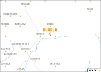 map of Ouarla