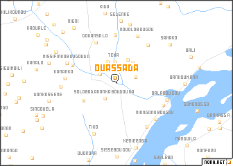 map of Ouassada