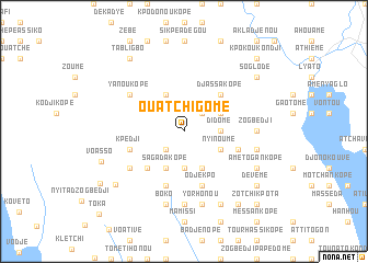 map of Ouatchigomé