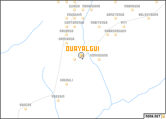 map of Ouayalgui