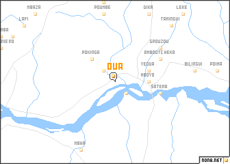 map of Oua