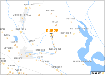 map of Oubre