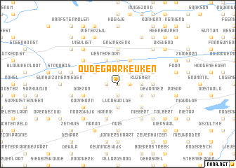 map of Oude Gaarkeuken