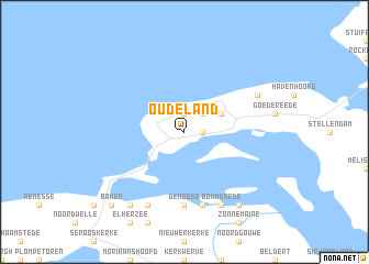 map of Oudeland