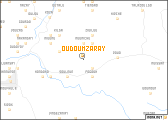 map of Oudoum Zaray