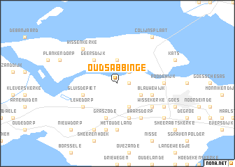 map of Oud-Sabbinge