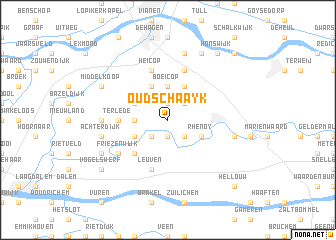 map of Oud-Schaayk