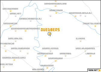 map of Oued Bers