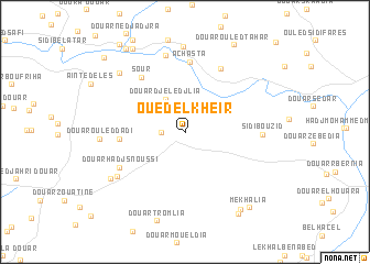 map of Oued el Kheïr