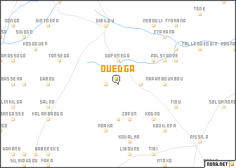 map of Ouèdga